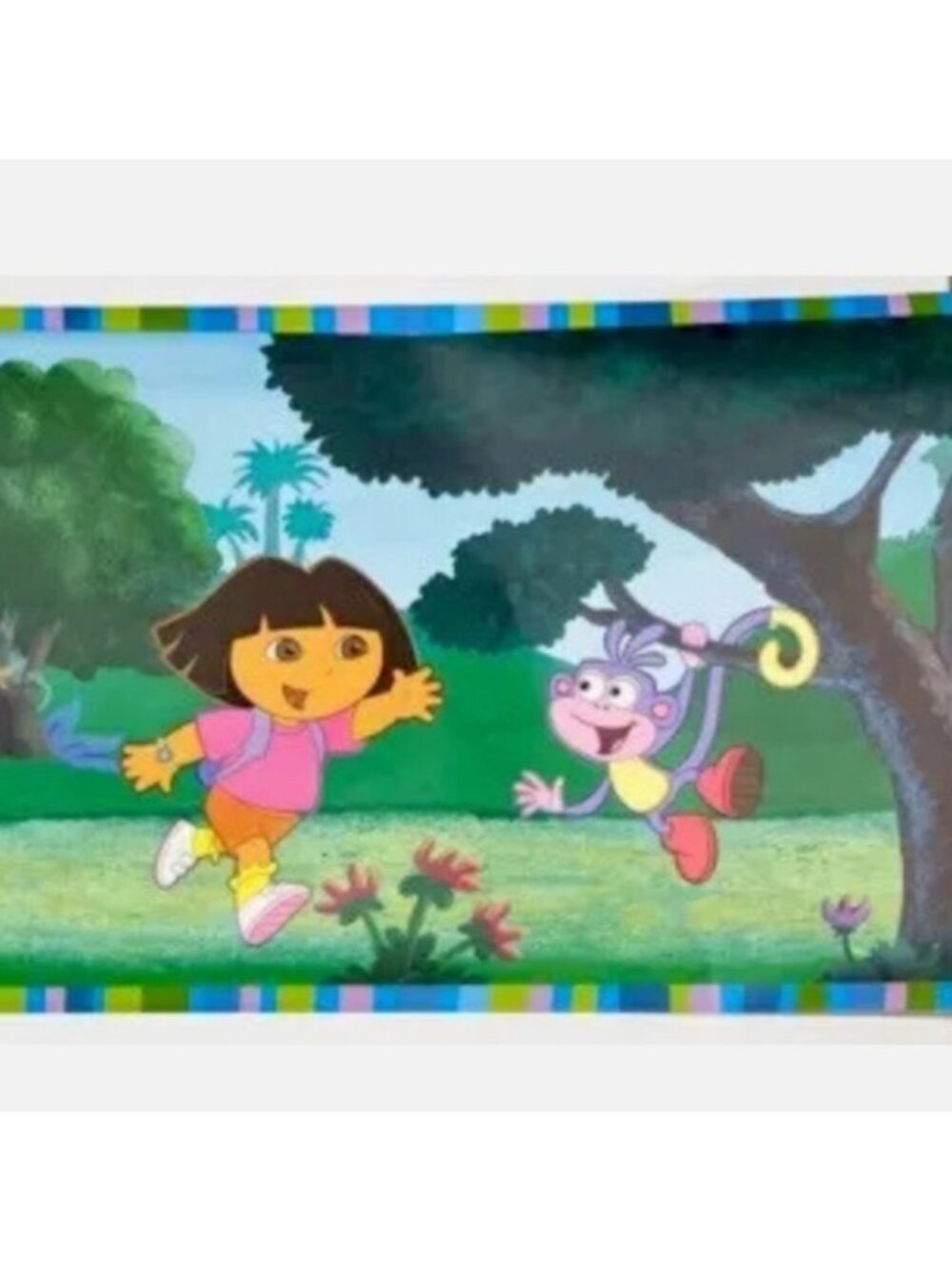 Dora The Explorer Pre-Pasted Wallborder , sku #51998, 10" x 15' each, 3 Rolls